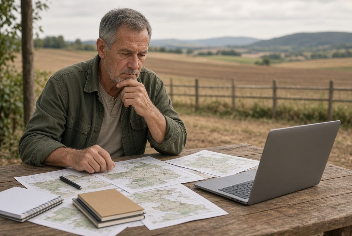 Researching and choosing a location for a small farm